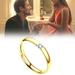 Kayannuo Valentines Day Gifts Back to School Clearance Fashion Couple Ring Stainless Steel Ring Valentine s Day Jewelry Gift