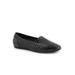 Women's Shelby Perf Flat by SoftWalk in Black (Size 6 1/2 M)