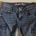 American Eagle Outfitters Jeans | B1g1 Free Saleaeo Sz 2 Low Rise Cargo Style Jegging/ Skinny Jeans | Color: Blue | Size: 2