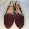 Kate Spade Shoes | Kate Spade Burgundy Salford Loafer Flats New In Box | Color: Purple | Size: 7.5