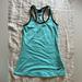 Nike Tops | Nike Dri-Fit Running Workout Tank Top Teal Size Xs | Color: Blue/Green | Size: Xs
