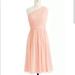 J. Crew Dresses | J.Crew Bridal Kylie One Shoulder Chiffon Dress | Color: Cream | Size: 00