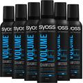 Syoss Foam-Resistant Volume Lift Holding Level 4 Extra Strong (6 x 250 ml), Hair Foam for Salon Beautiful Hair, Gives 48 Hours Extra Strong Hold and Softness