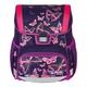 Herlitz® Schulrucksack Loop Jugend Schulranzen Rückentasche | Volumen 16L | Herren Damen Unisex Sportlich | Für Studenten Alltag | Geräumig Robust | Butterflies, multicoloured, Modern