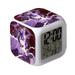Wekity Game Yuanshen Alarm Clock LED Square Clock Digital Alarm Clock with Time Temperature Alarm Date