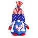 OAVQHLG3B 4th of July Gnomes Patriotic Gnomes Patriotic Decorations Handmade Gnomes Ornaments for Patriotic Party Table Decor Fourth of July Party Home Fireplace Decor