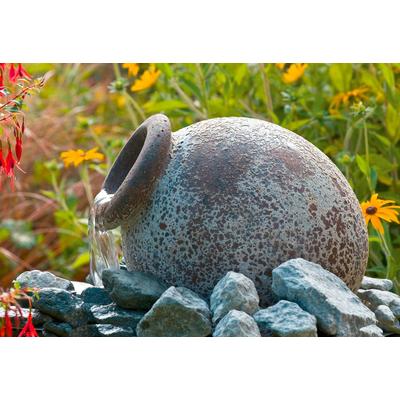 Gartenbrunnen UBBINK "Orange", grau, Terrakotta, Wasserspiele Image