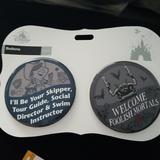 Disney Accessories | Disney Haunted Mansion Buttons | Color: Gray | Size: Os