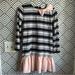 Kate Spade Dresses | Kate Spade Girls Dress Pink Black Striped So Pretty Size 16 | Color: Black/Pink | Size: 16g