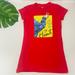 Adidas Dresses | Adidas Size Large Tshirt Womens Dress | Color: Red | Size: L