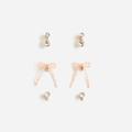 J. Crew Accessories | J.Crew Girl’s 3-Pack Clip-On Earrings | Color: Pink/Purple | Size: Osg