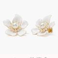 Kate Spade Jewelry | Kate, Spade, Nwot Flora Statement Studs | Color: White | Size: Os