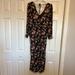 American Eagle Outfitters Pants & Jumpsuits | American Eagle Floral Jumpsuit Size 8 | Color: Black/Pink | Size: 8