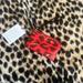 Coach Bags | Coach Leopard Print Corner Zip Wristlet (Bright Poppy)-Nwt (7303) | Color: Red | Size: Os