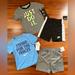 Nike Shirts & Tops | *Bundle* Boys Nike Short Sleeve Tees & Shorts | Color: Blue/Gray | Size: Xsb