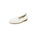 Mokassin NATURAL FEET "Marie" Gr. 36, weiß Damen Schuhe Damenschuh Mokassin Slipper Slip ons