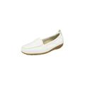 Mokassin NATURAL FEET "Marie" Gr. 41, weiß Damen Schuhe Damenschuh Mokassin Slipper Slip ons