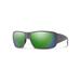 Smith Optics Guide's Choice XL Sunglasses Matte Cement Frame ChromaPop Glass Polarized Green Mirror Lens 204448RIW63UI