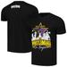 Men's Black WWE WrestleMania 39 Purple Star T-Shirt
