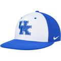 Men's Nike White Kentucky Wildcats Aero True Baseball Performance Fitted Hat