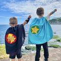 Personalised Superhero Cape With Letter