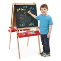 Melissa & Doug Deluxe Magnetic Standing Art Easel- Ages 3+