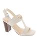 Tommy Hilfiger Garza - Womens 9.5 Bone Sandal Medium