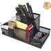 GN109 Metal Wire Mesh Pencil Holder, Desktop Organizer, Office Storage Box Metal in Black | 4.1 H x 8.5 W x 4.6 D in | Wayfair 2963D58R79AOX261PJ