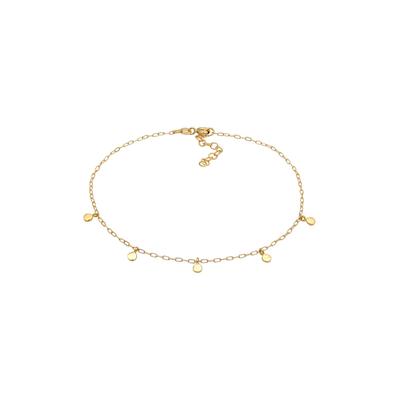 Elli Plättchen Gliederkette 925 Silber 22 Damen Image