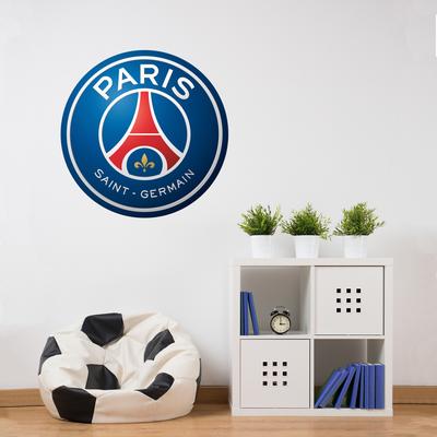 Wandaufkleber mit Wappen von Paris Saint-Germain – 90 cm x 90 cm Image