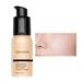 niuredltd concealer foundation makeup moisturizing oil control waterproof foundation 30ml silky water foundation 30ml lightweight and breathable pore concealin