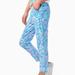 Lilly Pulitzer Pants & Jumpsuits | Nwot Lilly Pulitzer Luxathletic Run Around Pant Upf 50+ Zanzibar Blue Fish Kiss | Color: Blue/Pink | Size: Xxs