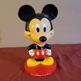 Disney Other | Mickey Mouse - Walt Disney World Resort Bobble Head | Color: Black/Red | Size: 8 1/2" X 4"