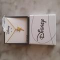 Disney Jewelry | 10kt Disney Tinkerbell Pendant Necklace | Color: Gold/Yellow | Size: 16"+2"