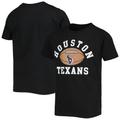 Youth Black Houston Texans Football T-Shirt