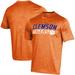 Men's Russell Orange Clemson Tigers Digi Static Space-Dye T-Shirt