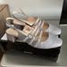 Nine West Shoes | Nine West Patent Leather Mary Janes | Color: Gray | Size: 8.5
