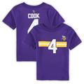 Toddler Dalvin Cook Purple Minnesota Vikings Player Name & Number T-Shirt