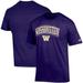 Men's Russell Purple Washington Huskies Logo T-Shirt