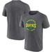 Men's Top of the World Heathered Charcoal Oregon Ducks Out Work T-Shirt