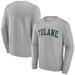 Men's Fanatics Branded Gray Tulane Green Wave Basic Arch Sweatshirt