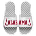 Youth ISlide White Alabama Crimson Tide Basketball Jersey Pack Slide Sandals
