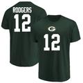 Men's Fanatics Branded Aaron Rodgers Green Bay Packers Athletic Coordinator T-Shirt