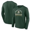 Men's Fanatics Branded Green Oakland Athletics Team Long Sleeve T-Shirt