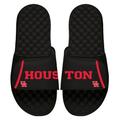 Men's ISlide Black Houston Cougars Basketball Jersey Pack Slide Sandals
