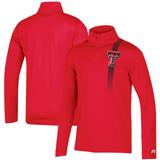 Youth Russell Red Texas Tech Raiders Fitness Quarter-Zip Top