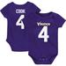 Newborn & Infant Dalvin Cook Purple Minnesota Vikings Team Player Bodysuit