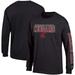 Men's Russell Black Washington State Cougars Sleeve Hit Long T-Shirt