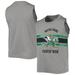 Youth Heathered Gray Notre Dame Fighting Irish Sleeveless T-Shirt