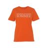 "T-Shirt HERRLICHER ""CAMBER"" Gr. XS (34), orange Damen Shirts Jersey"